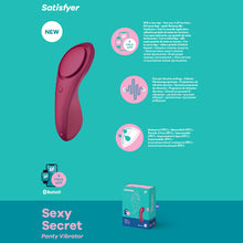 Load image into Gallery viewer, Satisfyer Sexy Secret - App Controlled USB-Rechargeable Panty Vibrator