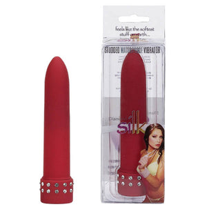 Diamond Silk - Red 10.15 cm (4'') Vibrator