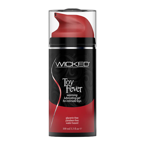 Wicked Toy Fever - Warming Glycerin Free Water Based Lubricant - 100 ml (3.3 oz) Bottle