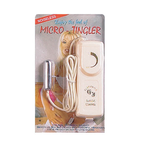 Micro Tingler - Silver 2.5 cm (1'') Bullet