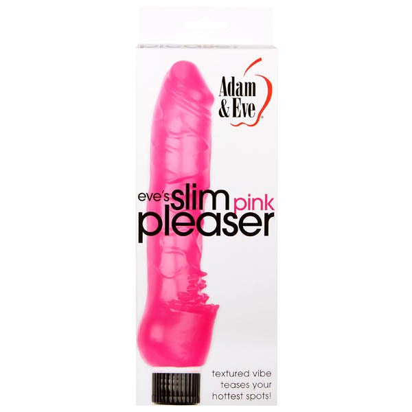 Adam & Eve Eve's Slim Pink Pleaser - Pink 17.75 cm (7'') Vibrator