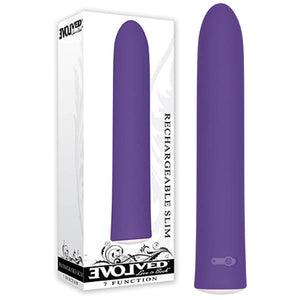 Rechargeable Slim - Purple 15.2 cm (6'') USB Rechargeable Vibrator
