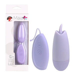 Maia Ellie - Violet USB Rechargeable Bullet with Wireless Remote