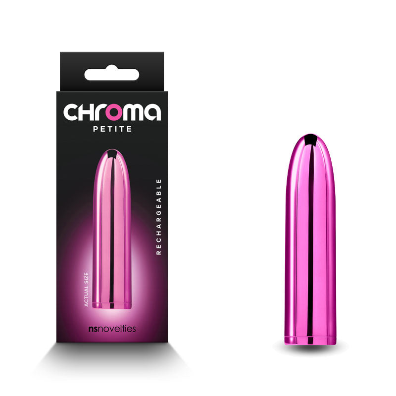 Chroma Petite Bullet - Pink - Metallic Pink 8.7 cm USB Rechargeable Bullet