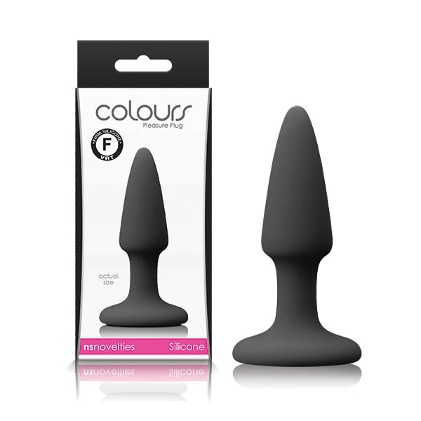 Colours Pleasures - Black Mini Butt Plug
