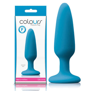 Colours Pleasures - Blue Small Butt Plug
