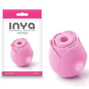 INYA The Rose - Pink - Pink Clitoral Air Pulsation Stimulator