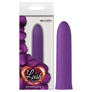Lush Violet - Purple 9.4 cm (3.7'') USB Rechargeable Mini Vibrator