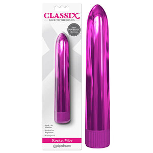 Classix Rocket Vibe - Metallic Pink 17.8 cm (7'') Vibrator