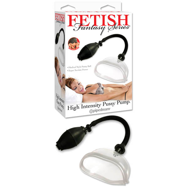 Fetish Fantasy Series High Intensity Pussy Pump - Clear Pussy Pump