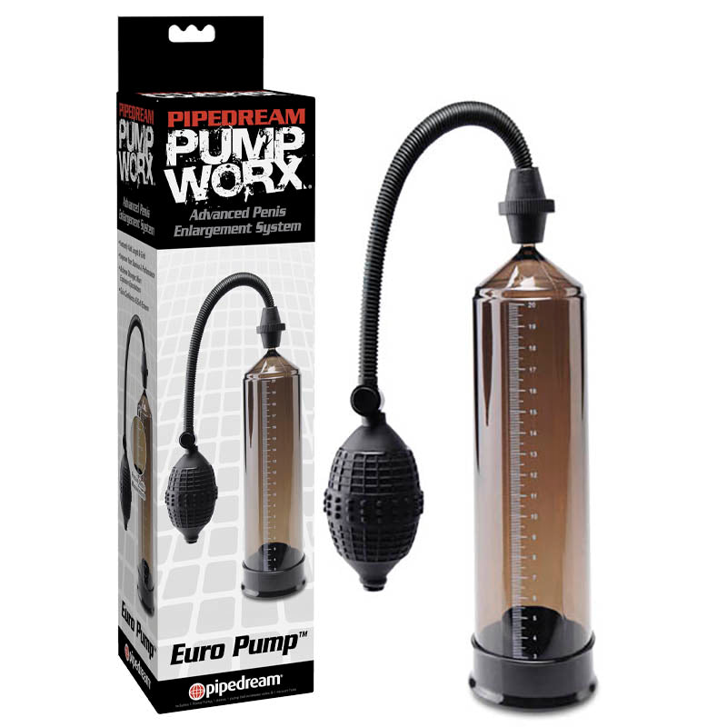 Pump Worx Euro Pump - Smoke Penis Pump