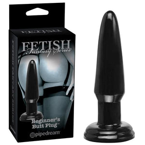 Fetish Fantasy Series Limited Edition Beginner's Butt Plug - Black 9.5 cm (3.75'') Butt Plug