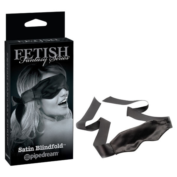 Fetish Fantasy Series Limited Edition Satin Blindfold - Black Eye Restraint