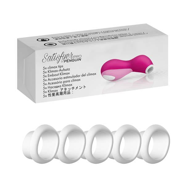 Satisfyer Pro Penguin Climax Tips - 5 Replacement Silicone Heads for Satisfyer Pro Penguin