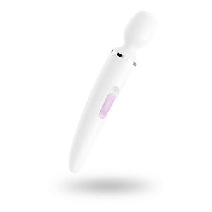 Satisfyer Wand-er Woman - White USB Rechargeable Massager Wand