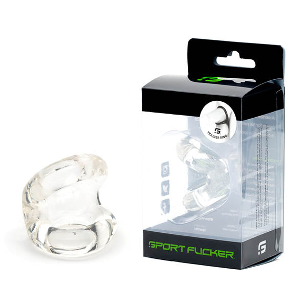 Sport Fucker Trainer Ring - Clear Cock & Ball Ring