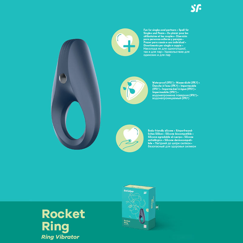 Satisfyer Rocket Ring - Vibrating Cock Ring