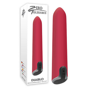 Zero Tolerance Diablo - Red 10 cm (4'') USB Rechargeable Bullet