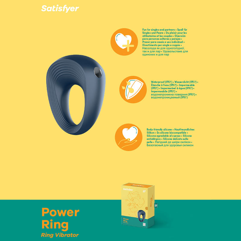Satisfyer Power Ring - Vibrating Cock Ring