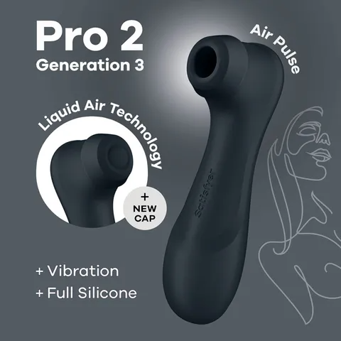 Satisfyer Pro 2 Generation 3-Dark Grey