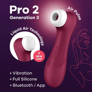 Satisfyer Pro 2 Generation 3 with App Control-Wine